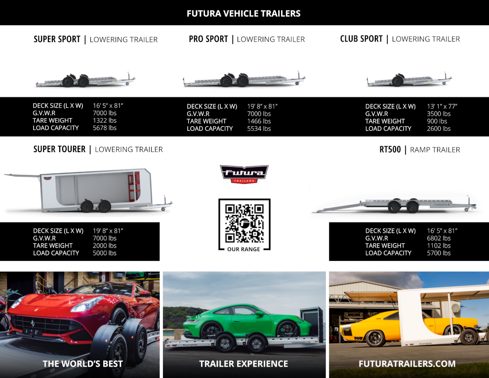Futura Trailer model brochure